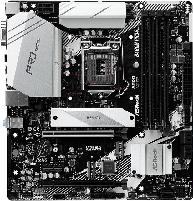 ASROCK B460M PRO4 LGA1200 $182.67 - PicClick CA