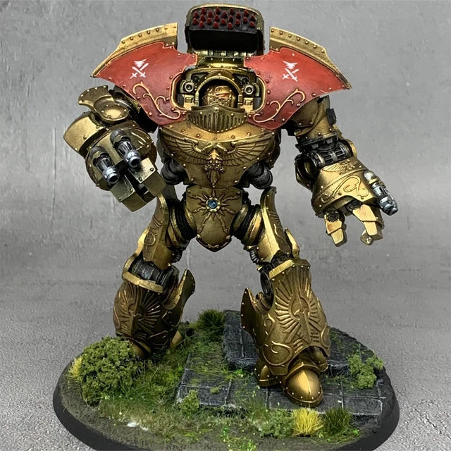 warhammer-40k-legio-custodes-telemon-heavy-dreadnought-presale-painted
