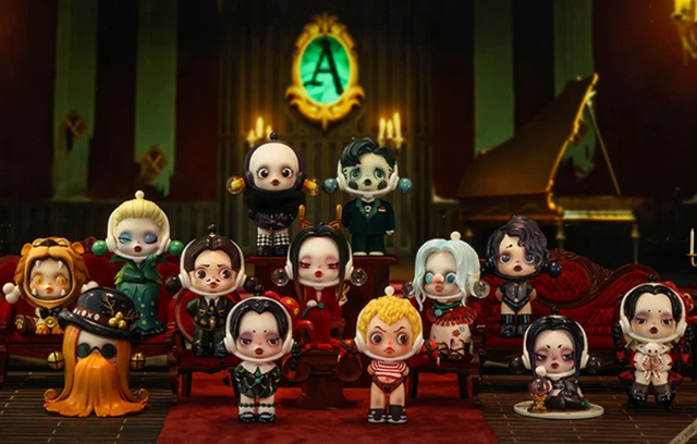 POP MART Skullpanda X The Addams Family Series Blind Box Confirmed Figure HOT