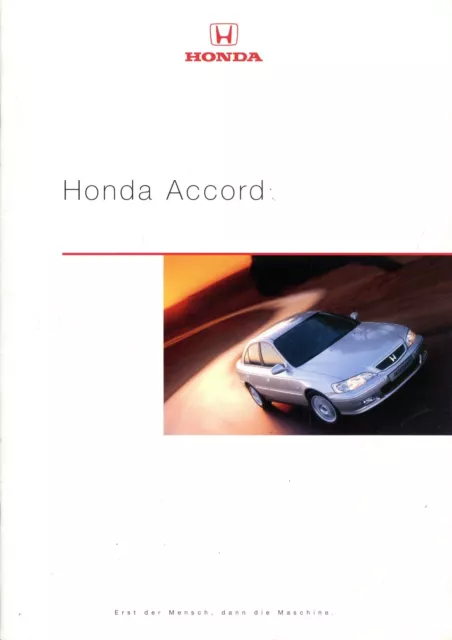 Honda Accord Prospekt 1998 10/98 D catalogue prospectus brochure Katalog catalog