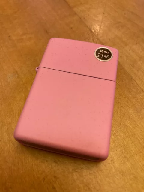 Genuine Zippo Pink Matte windproof Lighter CASE ONLY No Insert/Box
