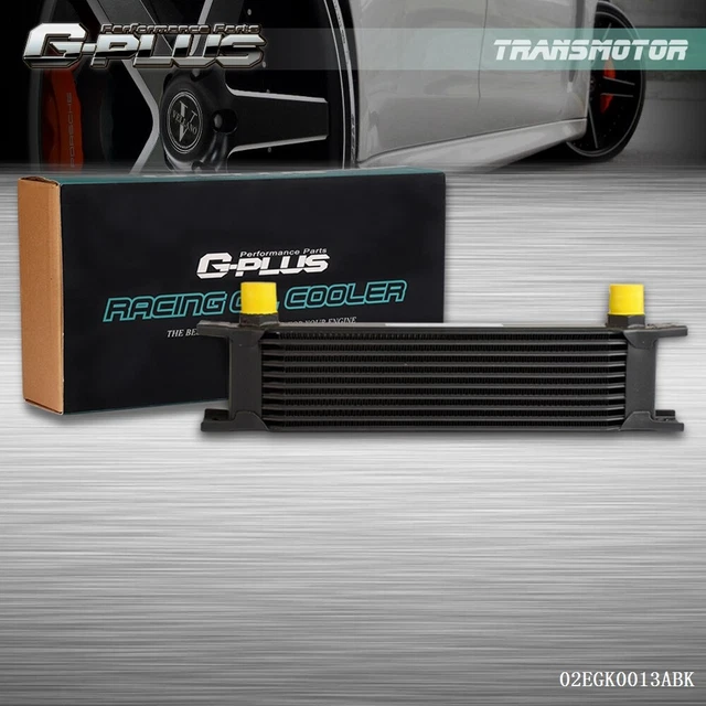 New Fit For Universal 10 ROW AN-10AN Aluminum Transmission Engine Oil Cooler