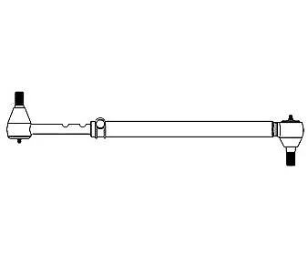 553326RH Complete Tie Rod Assembly Fits Massey Ferguson 165 175 185