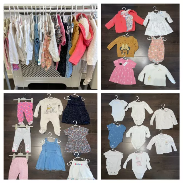 Pacchetto vestiti bambina 3-6 mesi