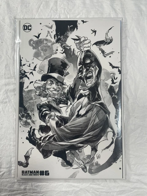 BATMAN Black and White #6  Yasmine Putri MAD HATTER Variant  2022  DC Comics
