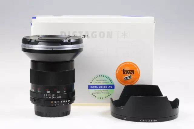 ZEISS Distagon T* 21mm f/2,8 ZF.2 für Nikon F - SNr: 15810684