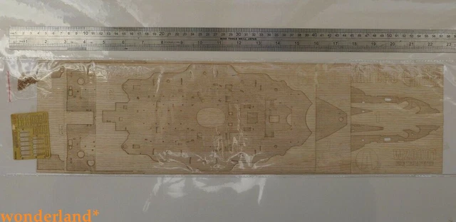 Pont En Bois échelle 1/200 Pour Modèle Trumpeter USS Arizona BB-39 - Kit Maquette