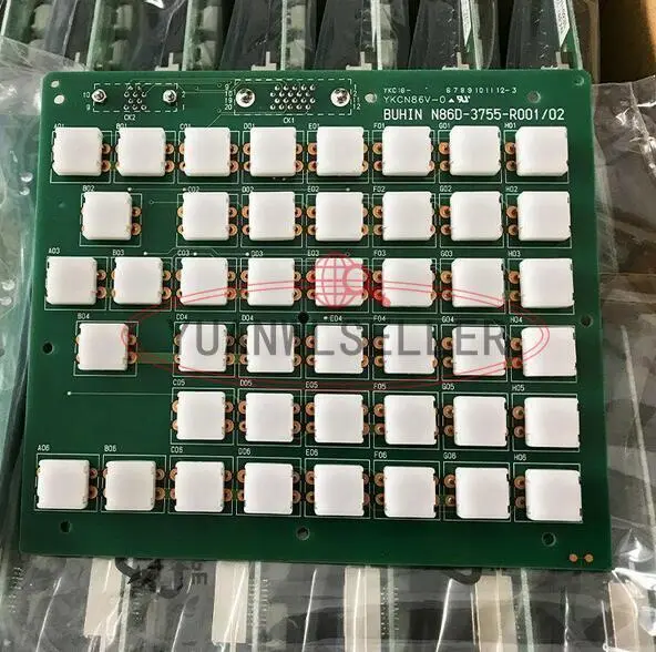 New 1pc fanuc N86D-3755-R001/02  N860-3755-T901 key button board A86L-0001-0235