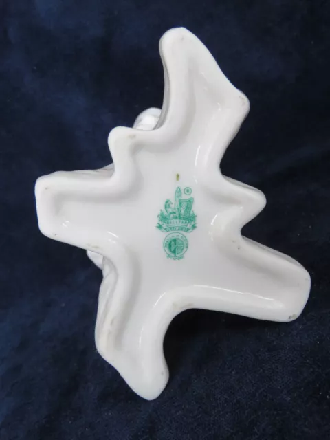 Belleek Shamrock Tree Trunk Irish Porcelain Vase 289B 3