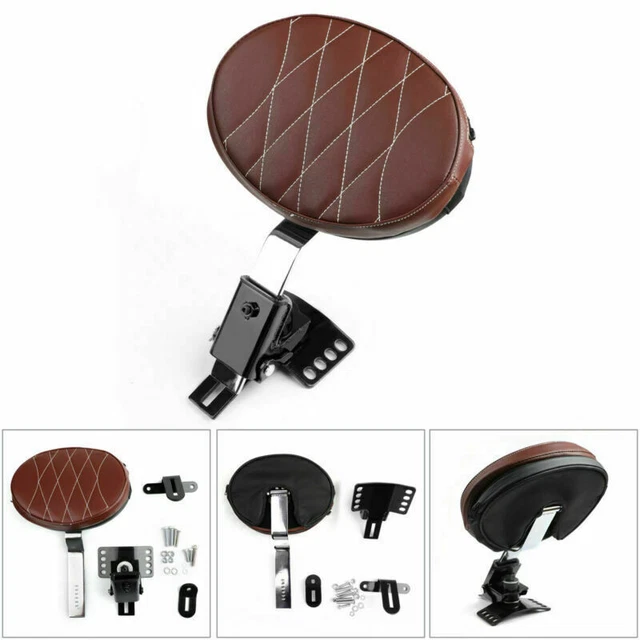 Regolabile sissy bar seat saddle Moto Per Touring Road Glide 14-18 Chrome P