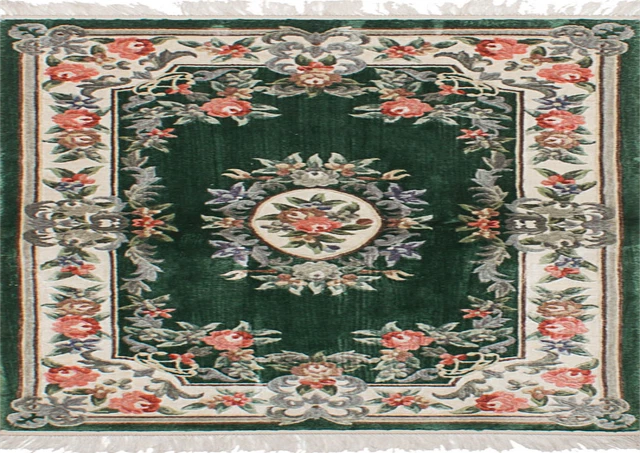 Vintage Hand Knotted Area Rug 3'0" x 5'1" Traditional Wool Carpet Vintage Hand Knotted Area Rug 3'0" x 5'1" Traditional Wool Carpet