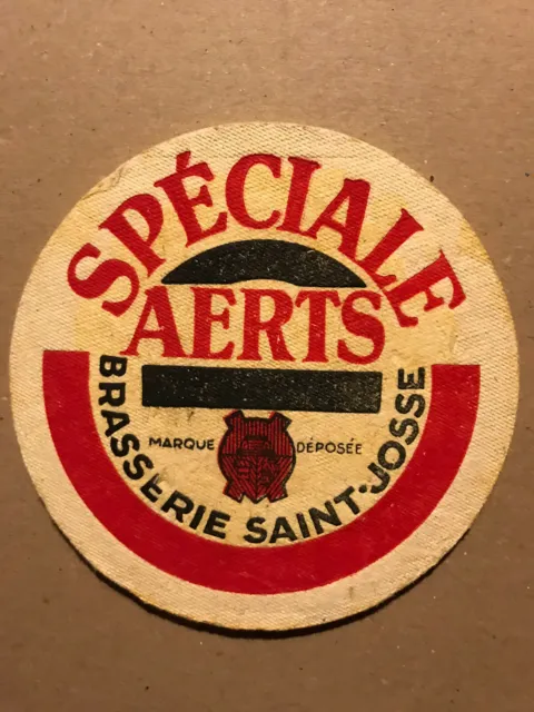 Alt Bierdeckel 4mm Speciale Aerts Brasserie Saint Josse Brauerei Brüssel Belgien