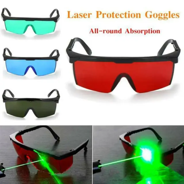 Alternative Laser Eye Protection Safety Glasses Goggles Enhanced Lens Protection