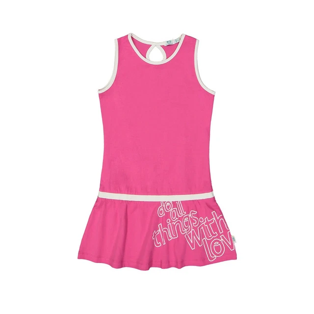 Vestito bambina Melby Fucsia