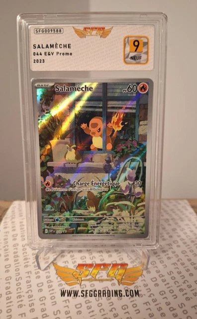 Carte Pokémon Salamèche 044 - Set Flammes Obsidiennes (Ecarlate Et Violet) - État LP