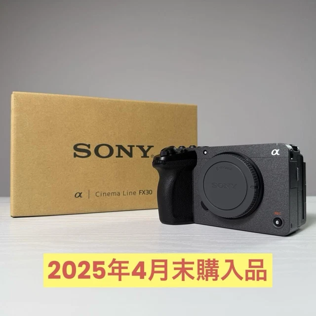 SONY FX30 CINEMA Line APS-C Mirrorless Camera ILME-FX30B