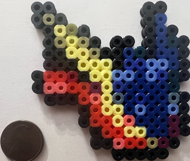 GRENINJA BEAD SPRITE Perler Artkal Pixel Art Retro Super Smash Bros