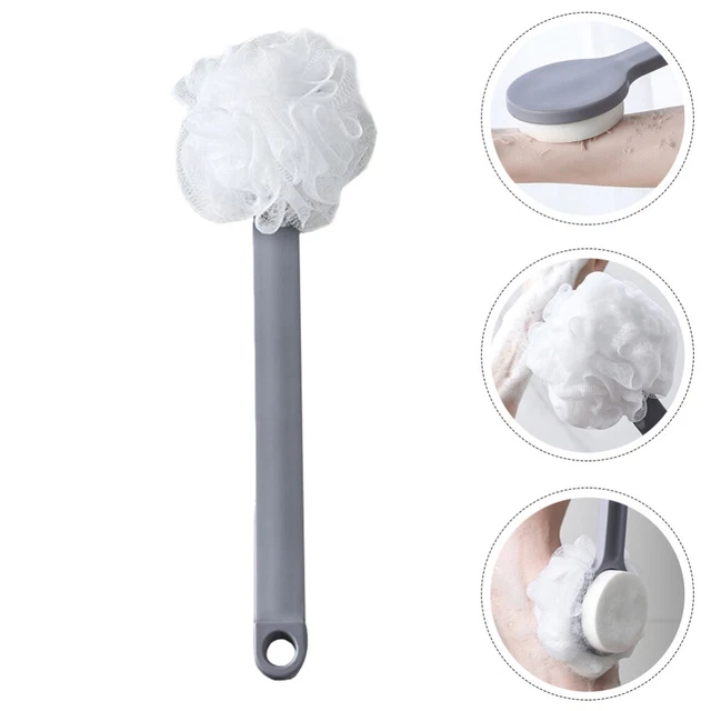 Cepillo de baño para lavadora trasera esponja cepillo de baño depurador de baño tomar un baño