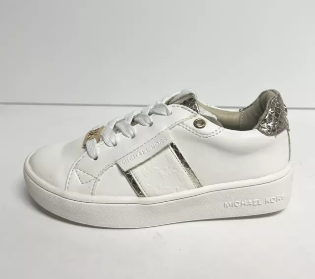 Michael Kors Girls Jem Addell Sneaker White Size 11 M Little Kid