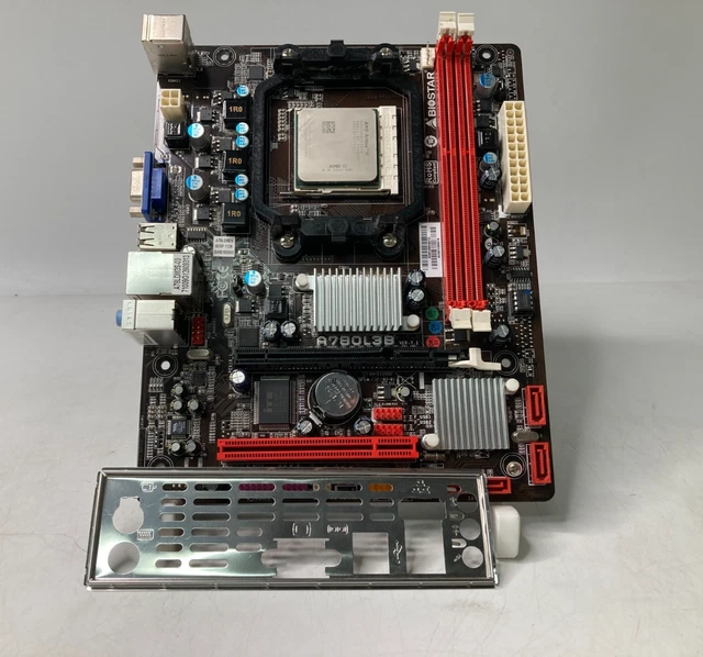 BIOSTAR A780L3B W/ AM3 AMD Athlon II X3 455 DDR3 Ram