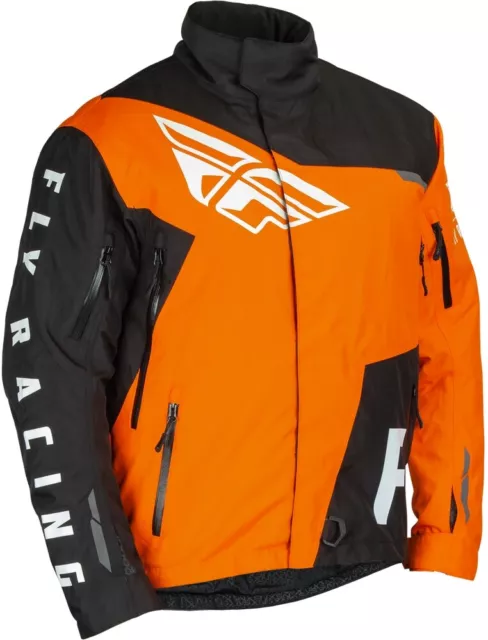 Fly Racing SNX Pro Jacket (2024) Md Black/Orange 470-5404M