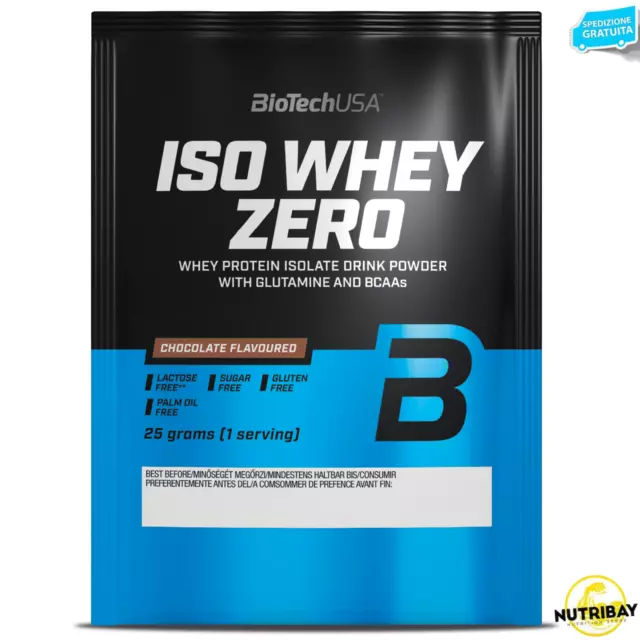 Biotech Iso Whey Zero 25 gr Busta Monodose PROTEINE ISOLATE