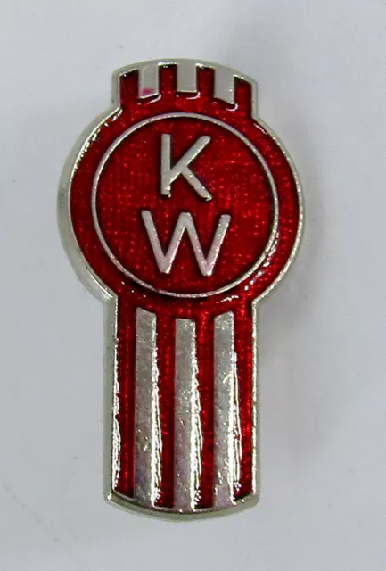 Vintage KENWORTH Truck - Enamel Pin Badge - Trucker, Lorry, Motor, Automobila