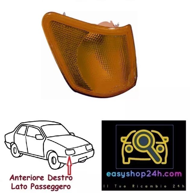 Fanale Fanalino Freccia Anteriore Dx Per Ford Fiesta 89 Indicatore Direzione Ara