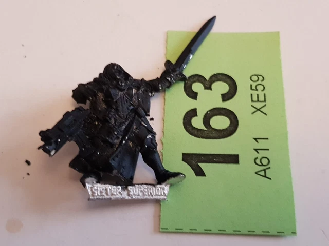 GW Warhammer 40k Sister Superior weibliche Space Marine Adepta Sororitas Metall