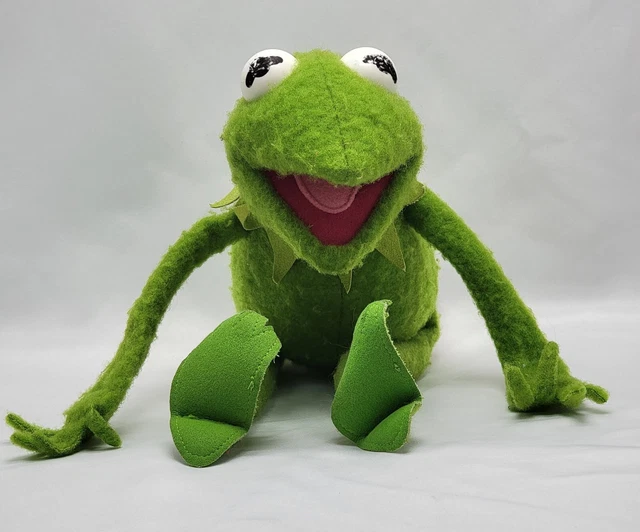 Vintage 1976 Fisher Price #850 Kermit the Frog 18” Stuffed Plush Doll Jim Henson