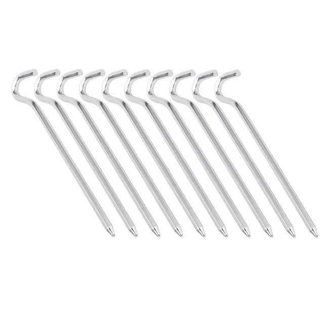 Pied Aluminium Moleté 30x10mm Noir (Set x4