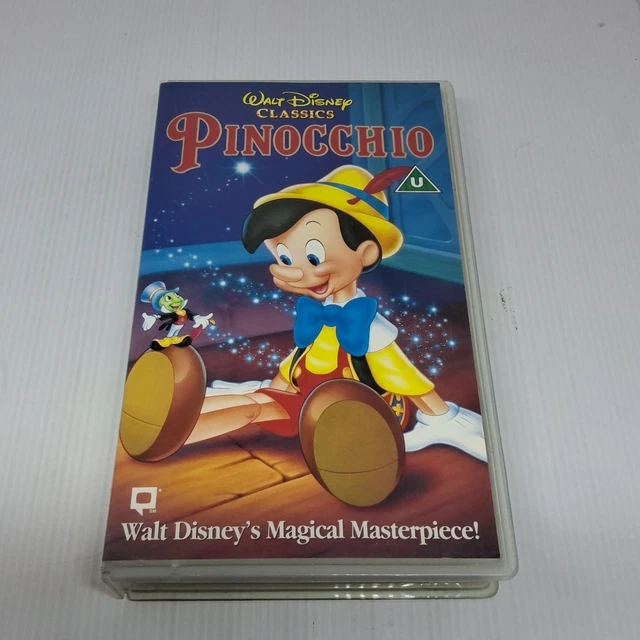 Pinocchio Menu WALT DISNEY PINOCCHIO VHS PAL U Full Screen Children's & Family ...