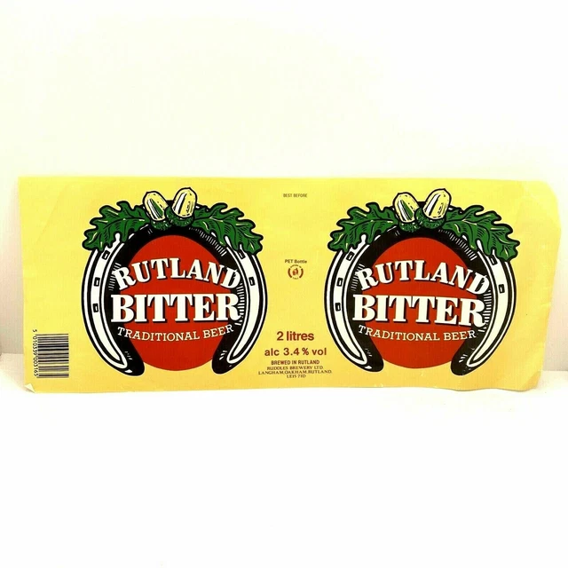 Breweriana Rutland Bitter Beer Label Collectables Beer Paper & Labels
