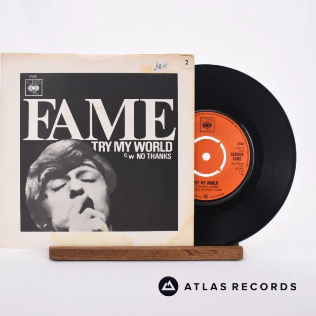 Georgie Fame - Try My World / No Thanks - 7" Vinyl Record - VG/EX 2