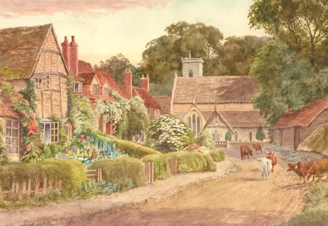 S. B. Griffith - Early 20th Century Watercolour, Betchworth, Surrey