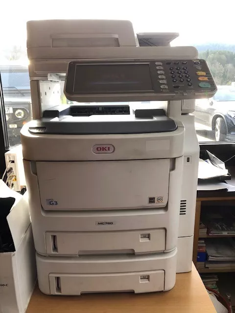 OKI MC760 Drucker Fax Scanner Multifunktion Laser Farbe für Bastler