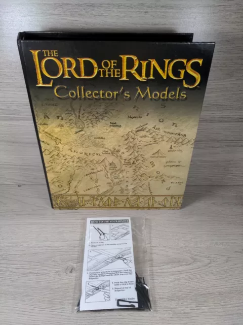 Eaglemoss Lord Of The Rings Figures Collector's Model Series Magazine Binder