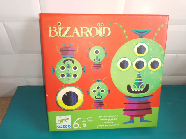 Jeu de société VF complet Djeco bizaroïd