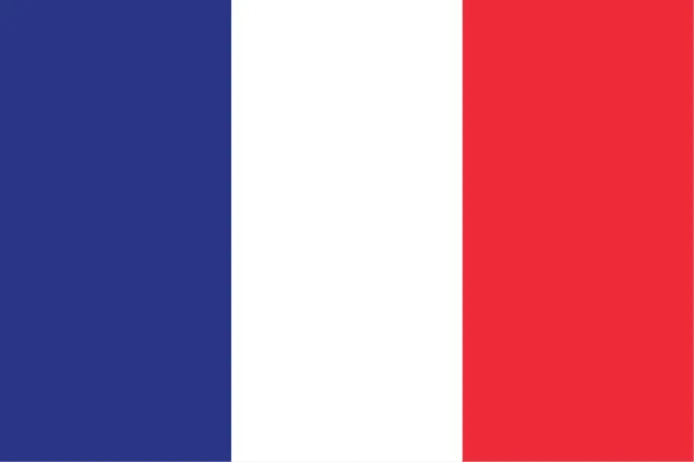 French FLAG 3M USA Made CAR TRUCK WINDOW 3M DECAL STICKER WALL HELMET