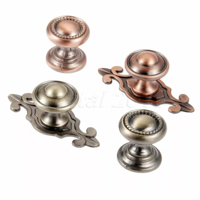 Retro European Door Cabinet Knobs Drawer Wardrobe Dresser Cupboard Pull Handle