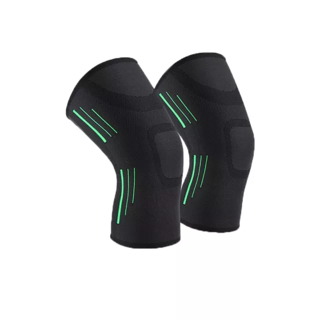 COLD-PROOF KNEE PADS Elastic Support Pads New Knee Brace Basketball £5. ...
