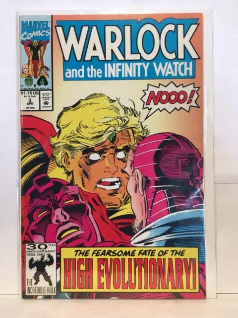 Warlock Et The Infinity Montre #3 VF/NM 1st print Marvel Comics