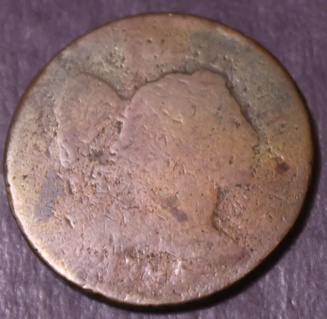 1795 Plain Edge  Flowing Hair Large Cent ............Lot 4032