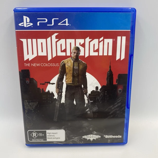 Wolfenstein 2: The New Colossus – Jeu PS4 (comme Neuf, PEGI 18+)
