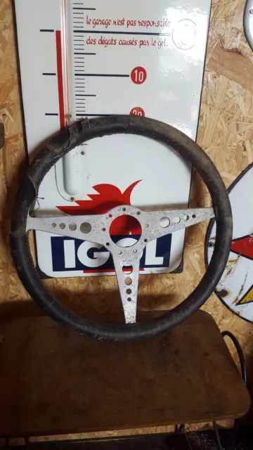 Volant sport vintage MOTO LITA  course rallye proto ferrari