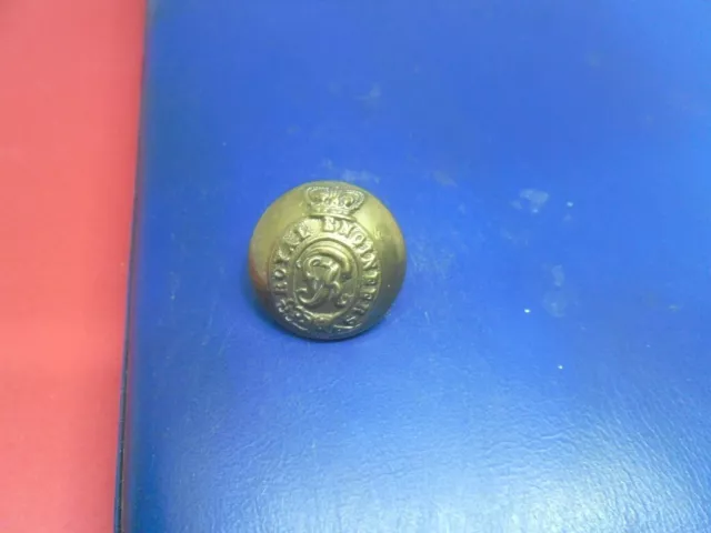 Victorian button: Royal Engineers, QVC, 22 mm (SMITH & WRIGHT)