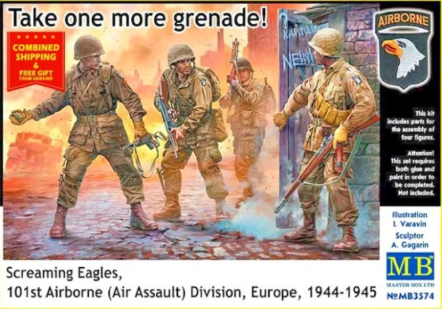 Master Box 3574 - 1/35 - Take one more grenade! Screaming Eagles 1944-1945