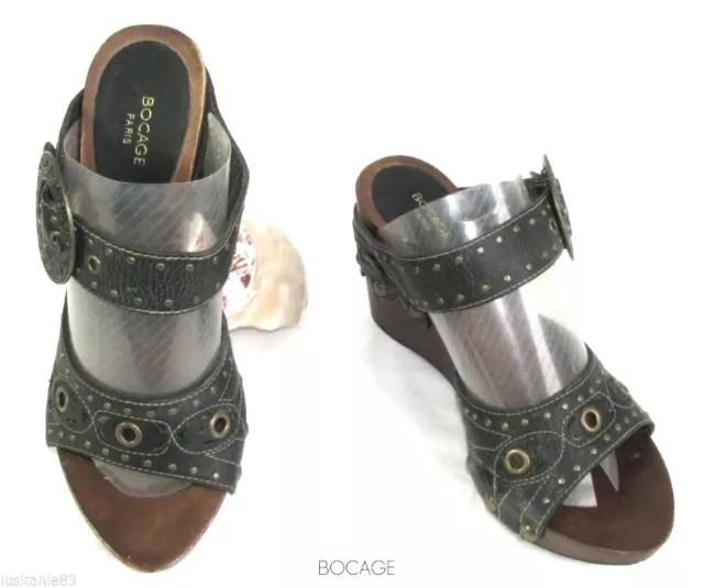 Bocage cheap sandales compensees