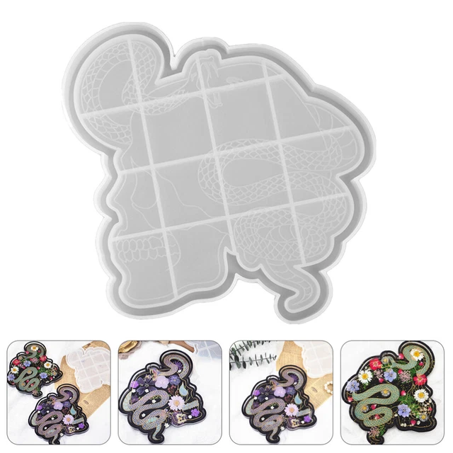 Stampo in silicone per realizzare dei pendenti in resina 41x5.8x11 mm