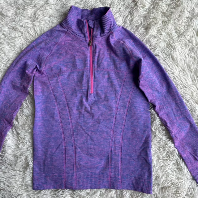 Ivivva By Lululemon The Fastest Zip Pullover Size 14 2